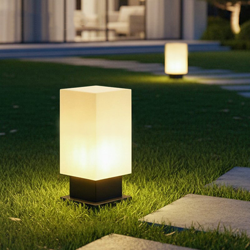 Outdoor Lighting Garden - Luminous floor lamp courtyard solar LED