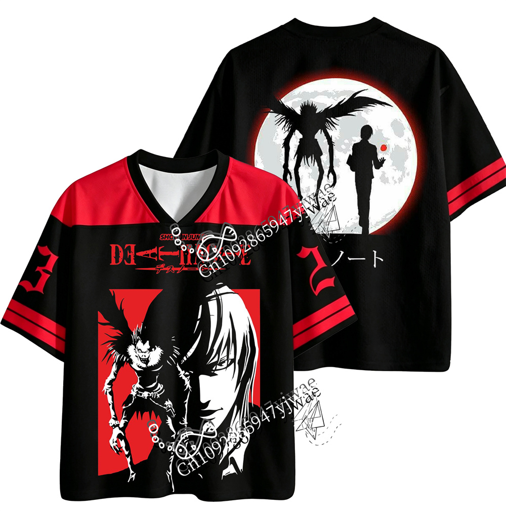 Outdoor Lighting Jersey - Death Note Light Yagami Ryuk 3d