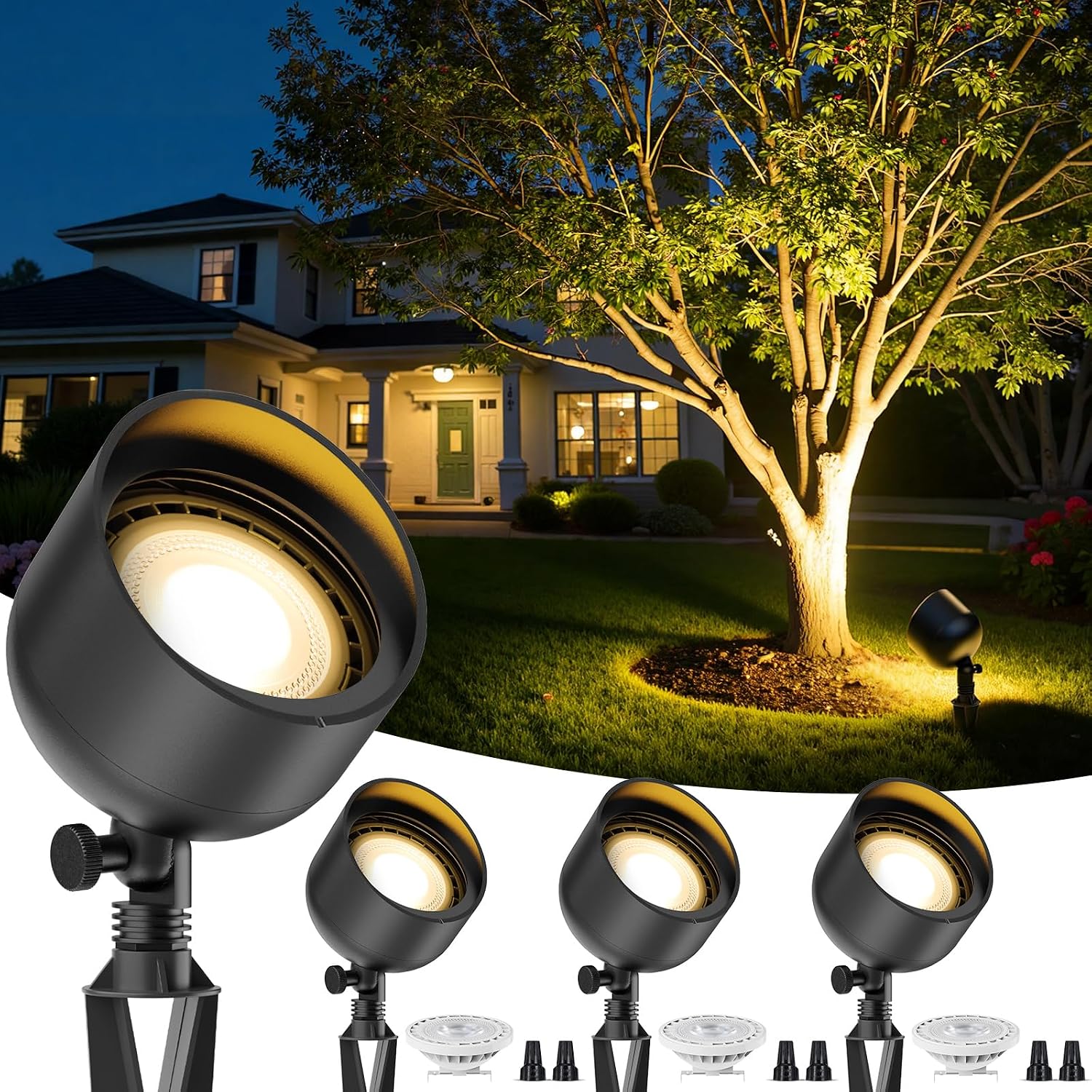 Outdoor Lighting Tree - Low Voltage Landscape Led Flood Light