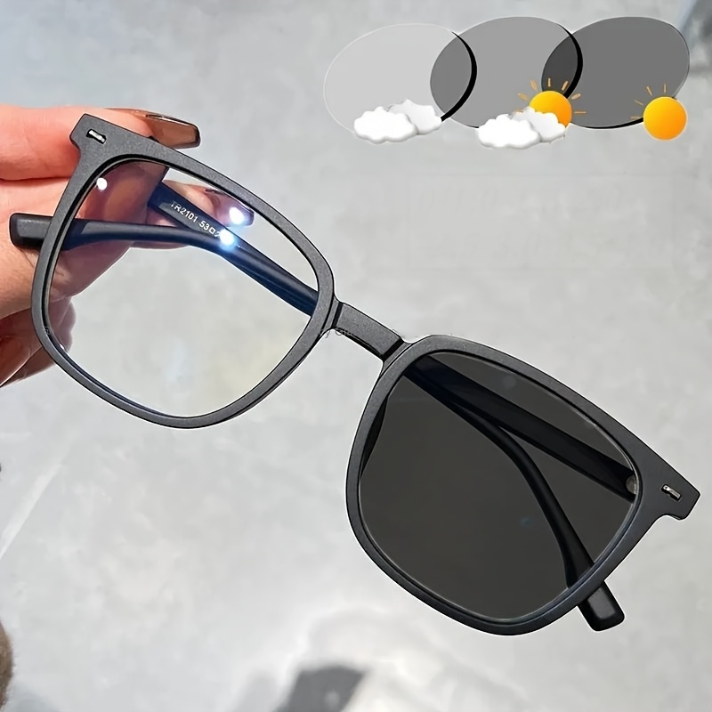 Outdoor Lighting Switch - Photochromic Glasses Automatically Switch Colors with