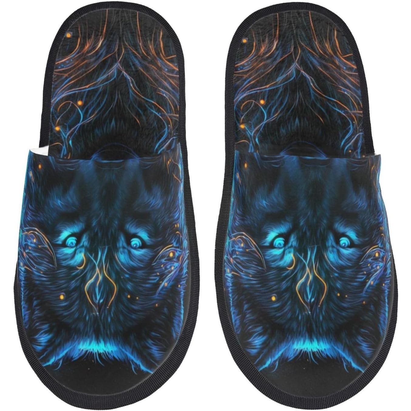 Cool Blue Light Wolf Print Wom - огляд і ціна Outdoor Lighting On House