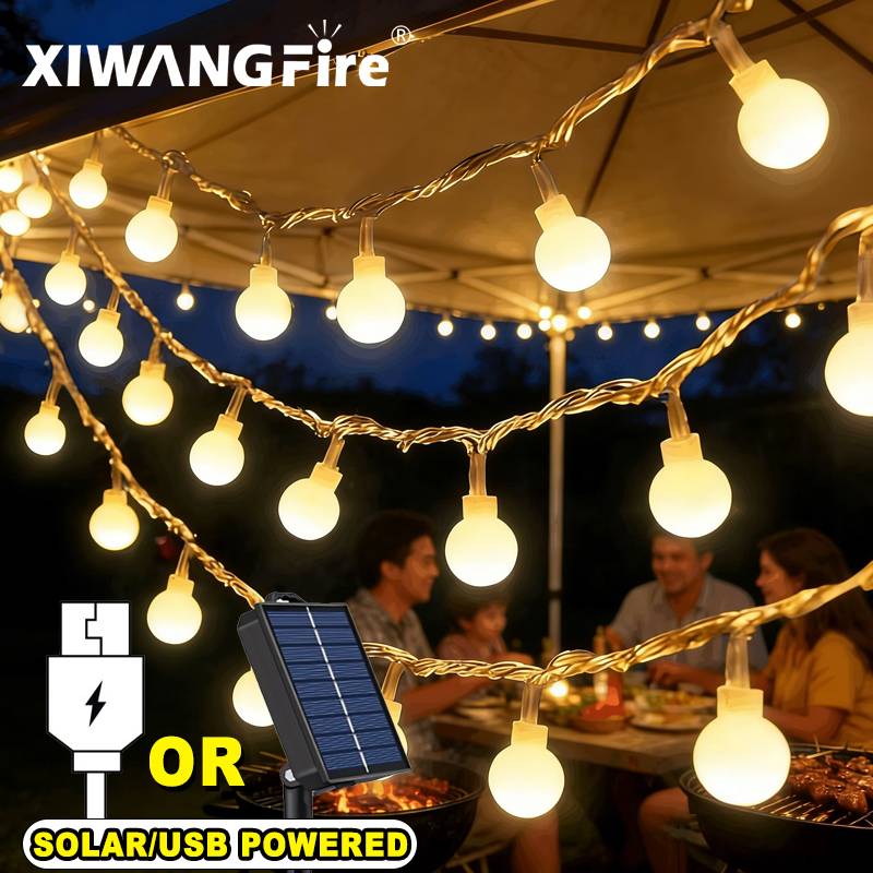 3-10M Solar/USB/Battery String - огляд і ціна Outdoor Lighting Nearby
