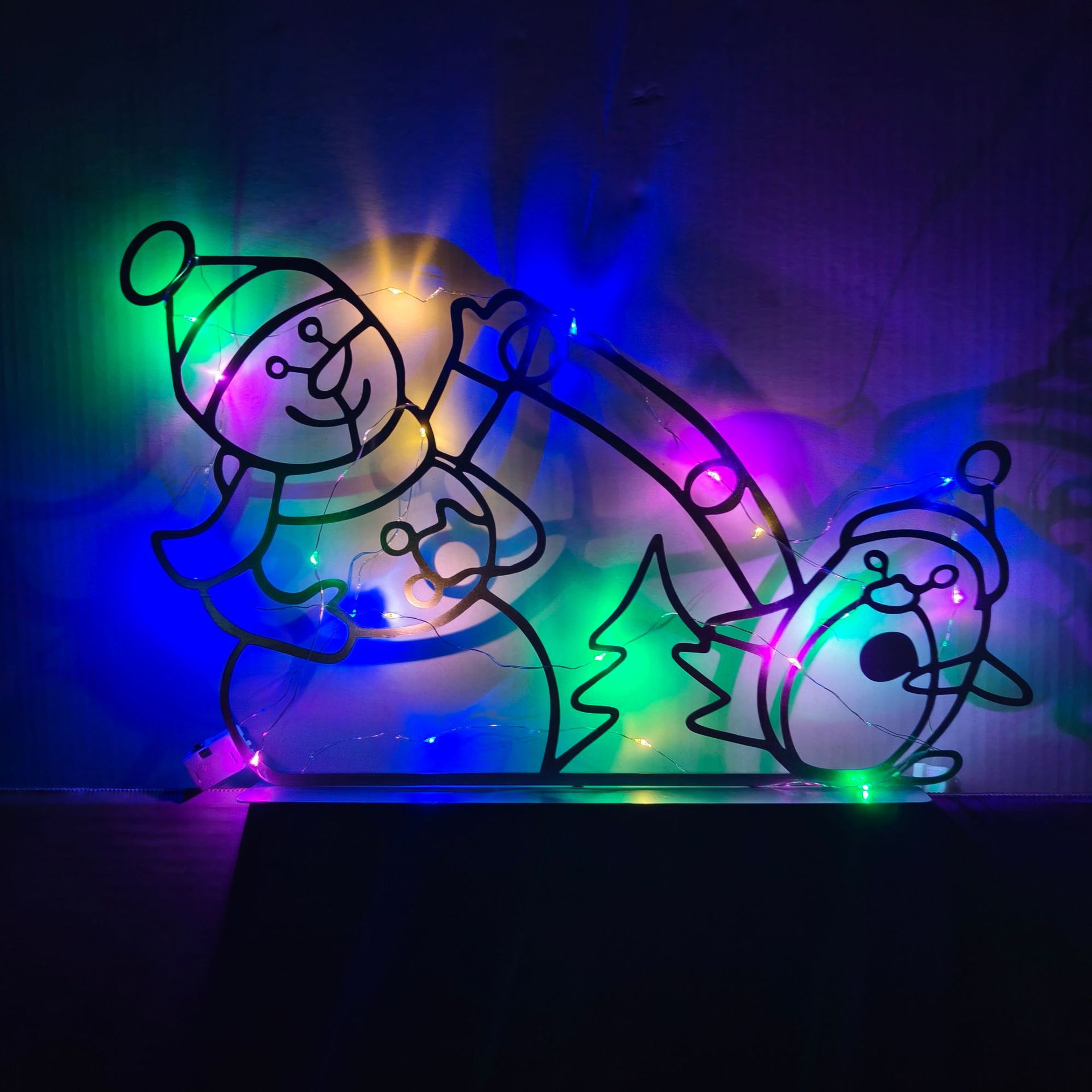Animated Snowball Light LED Gl - огляд і ціна Outdoor Lighting On House