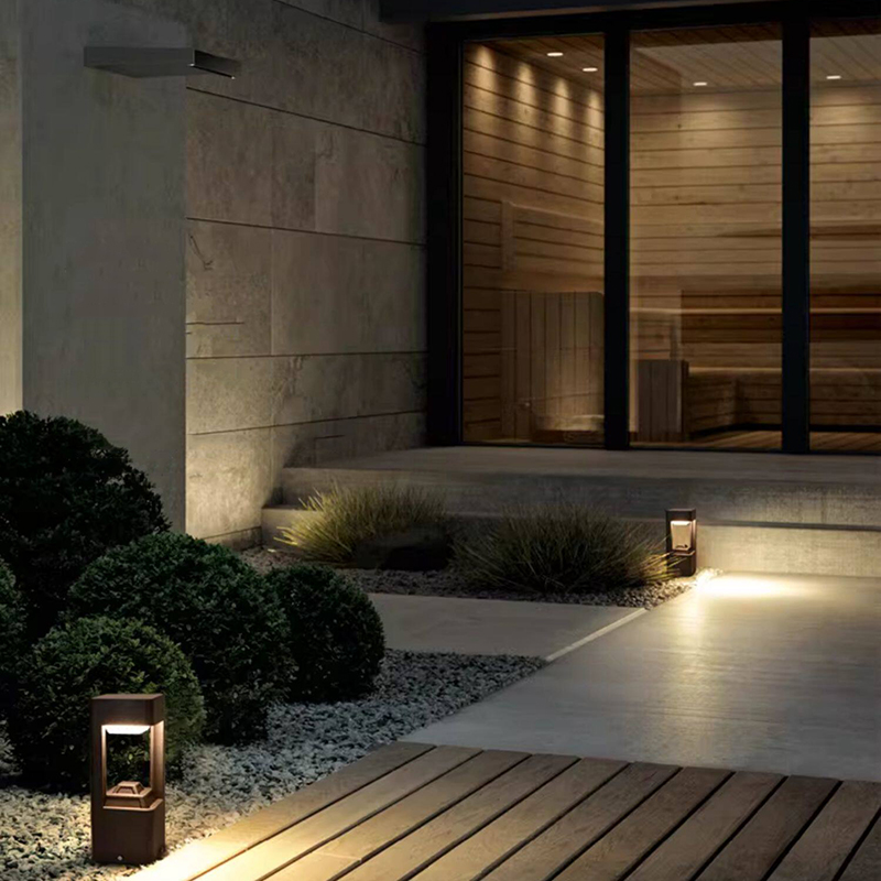 Luminous floor lamp courtyard  - огляд і ціна Outdoor Lighting Garden