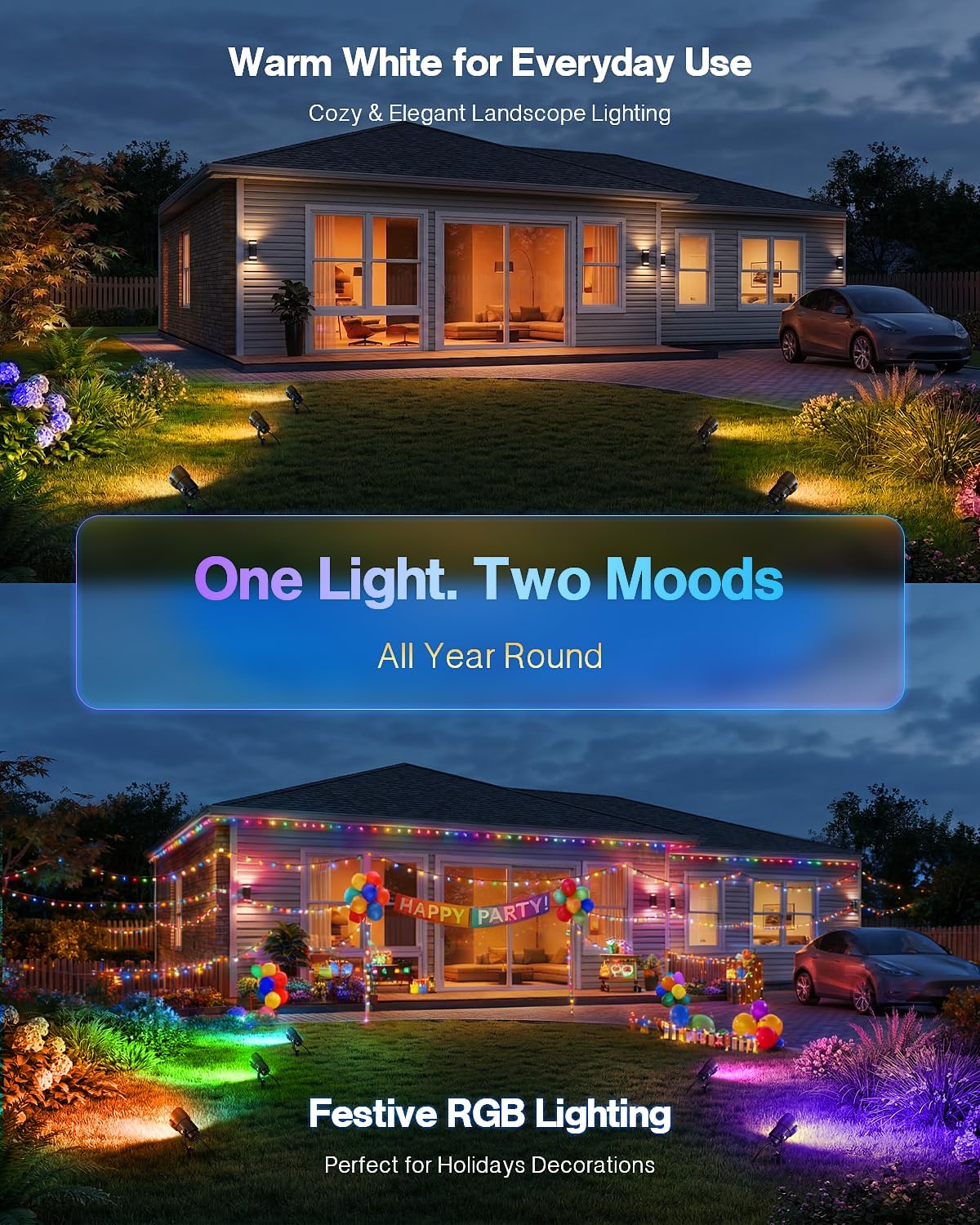 HIBOITEC 12W RGBCWWW Landscape - огляд і ціна Outdoor Lighting Kits Low Voltage