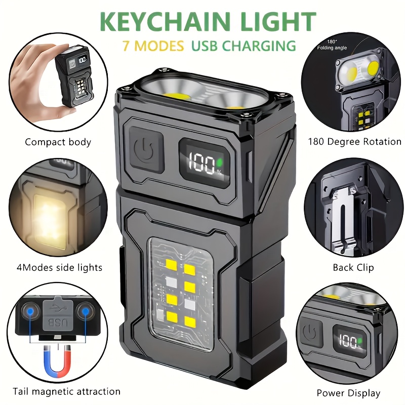 Mini Rechargeable LED Pocket F - огляд і ціна Outdoor Lighting Nearby