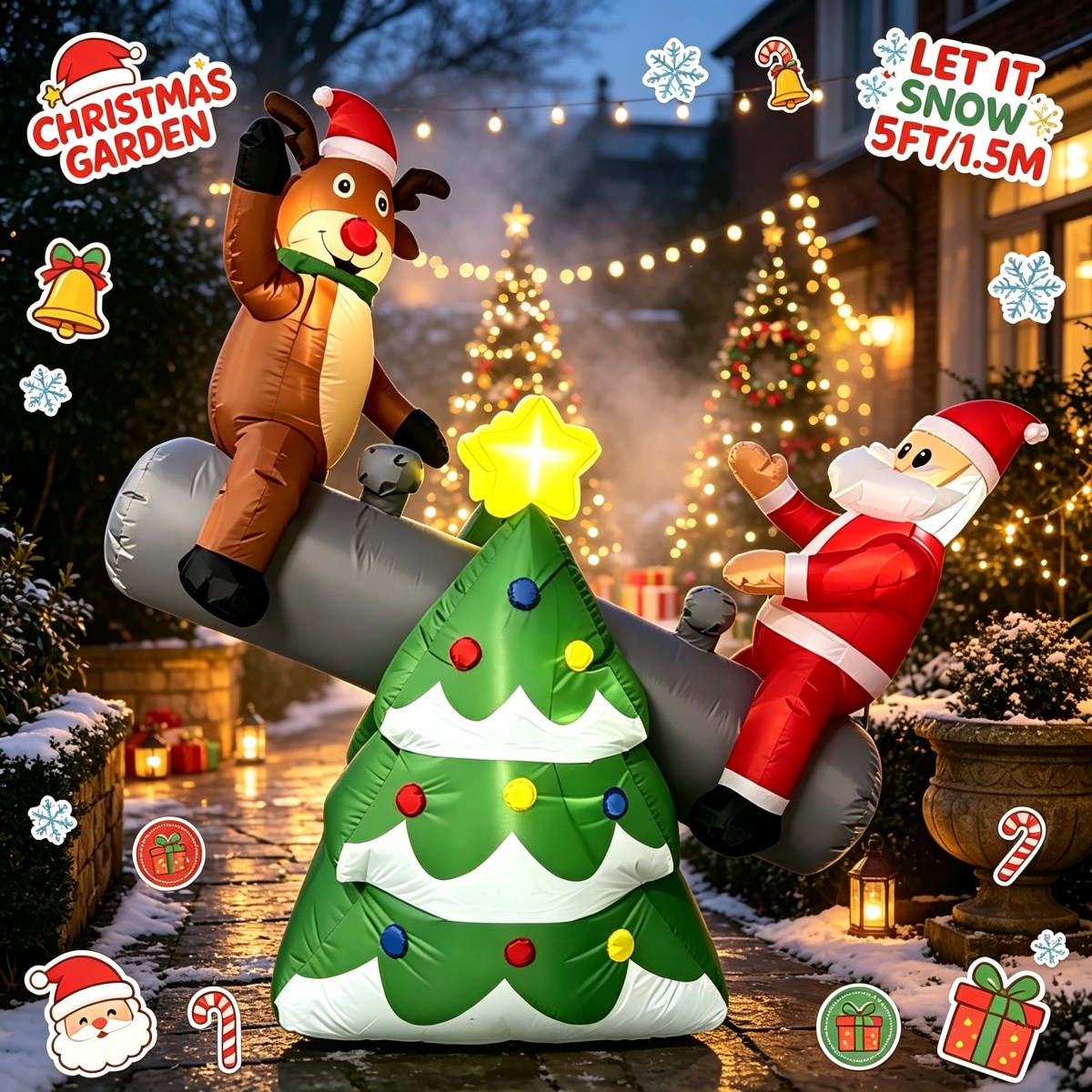 Inflatable Toys Christmas Sees - огляд і ціна Outdoor Lighting Tree