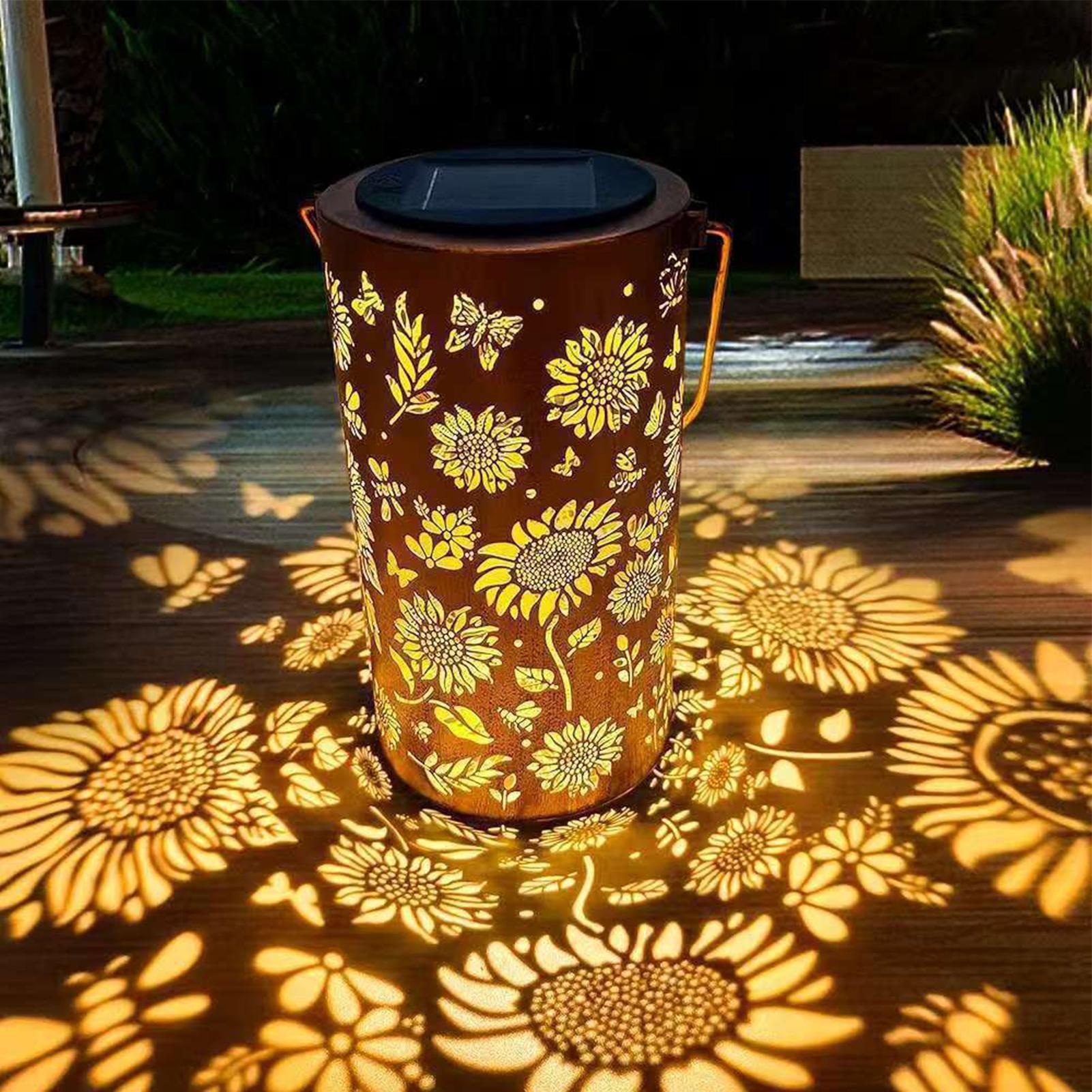 Sunflower Solar Lantern Weathe - огляд і ціна Outdoor Lighting For Patio