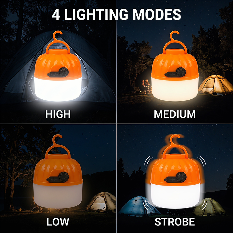 Mini Portable LED Pumpkin Bulb - огляд і ціна Outdoor Lighting Setup