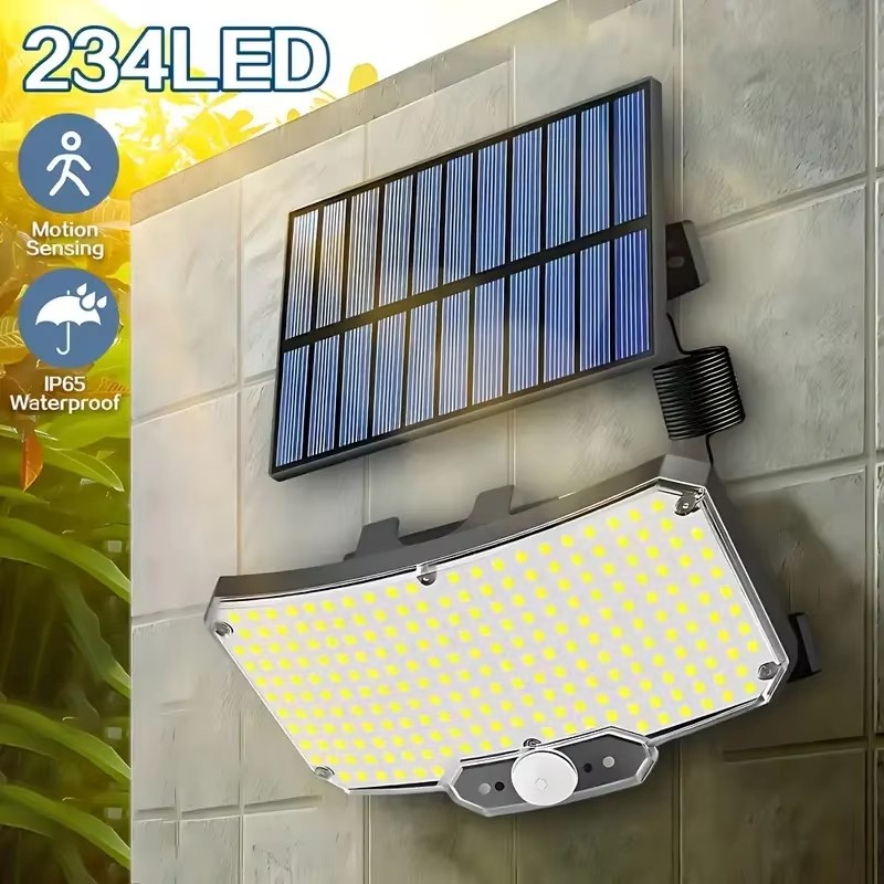 234LED Solar Outdoor Lights Mo - огляд і ціна Outdoor Lighting Garage