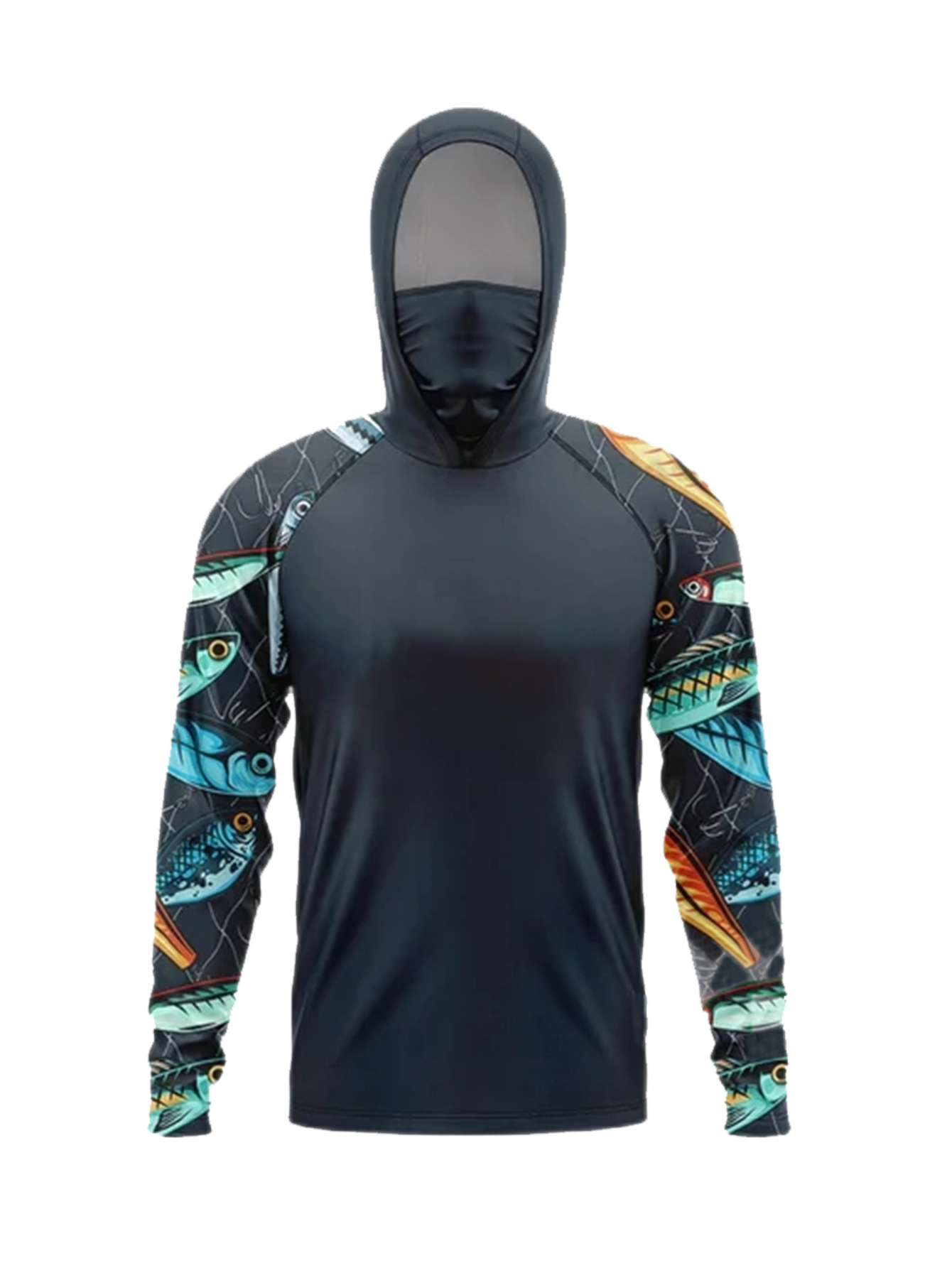Light Blue Ocean Camo Men Fish - огляд і ціна Outdoor Lighting Jersey