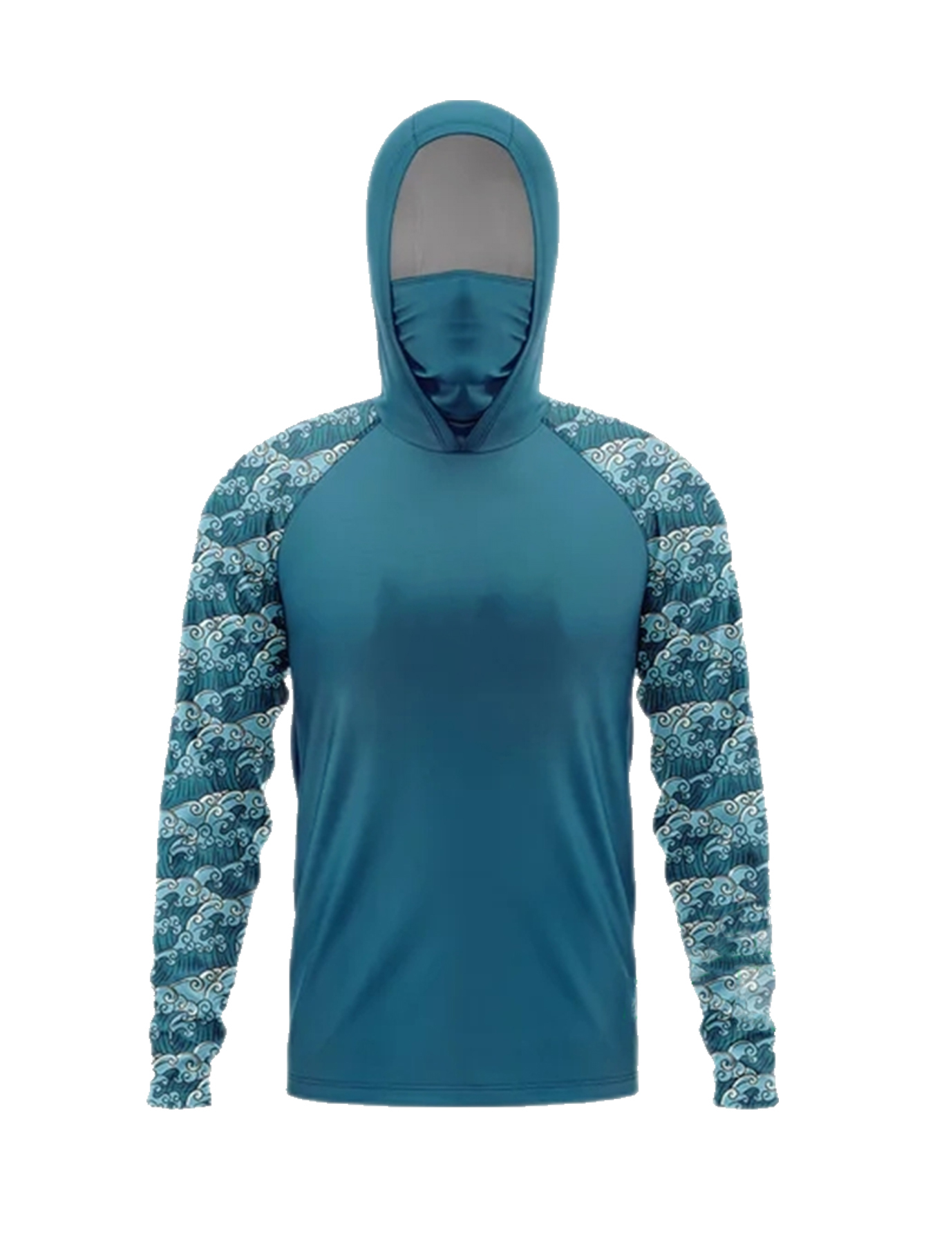 Light Blue Ocean Camo Men Fish - огляд і ціна Outdoor Lighting Jersey