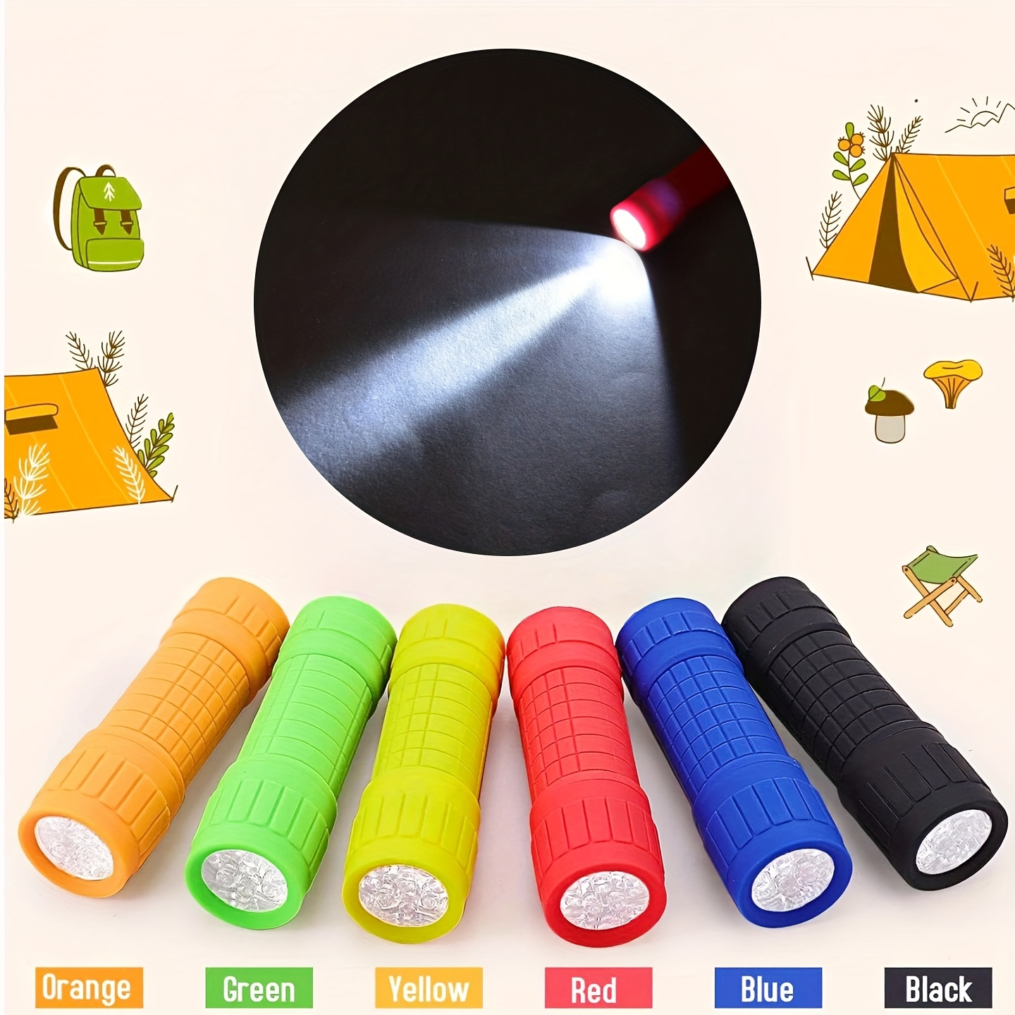 Mini Portable Flashlight Nine  - огляд і ціна Outdoor Lighting Bollards