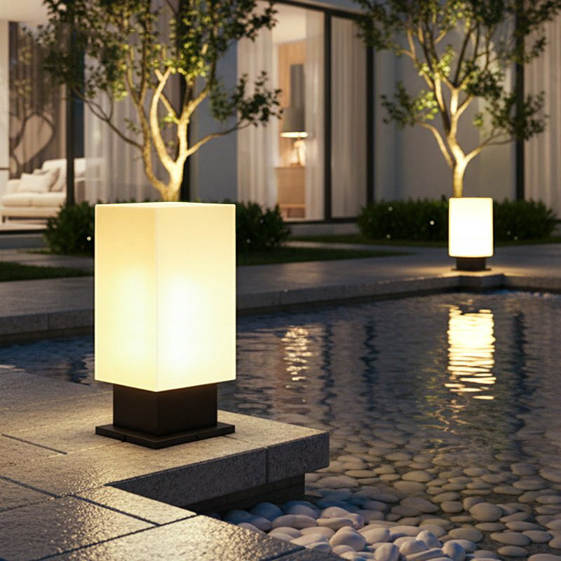 Luminous floor lamp courtyard  - огляд і ціна Outdoor Lighting Garden