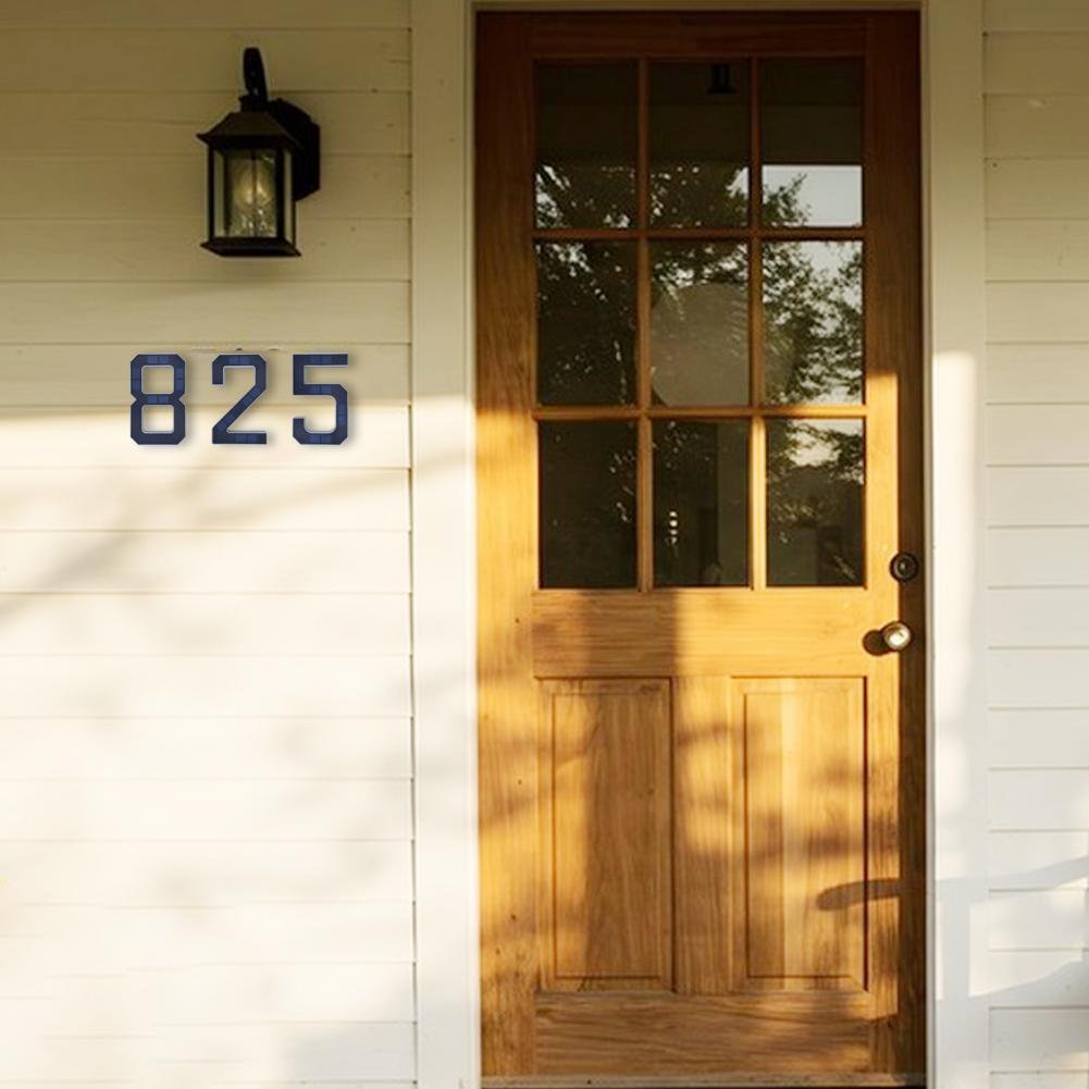 Solar Address Number Sign, LED - огляд і ціна Outdoor Lighting On House