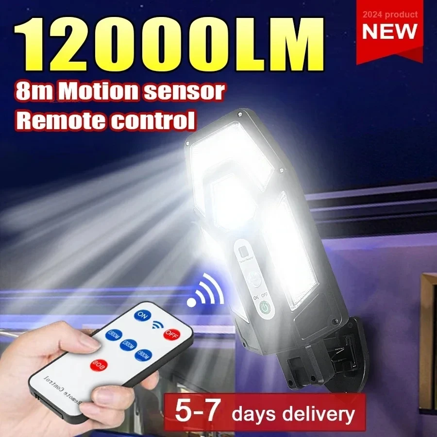 12000LM Powerful Solar Wall La - огляд і ціна Outdoor Lighting On House
