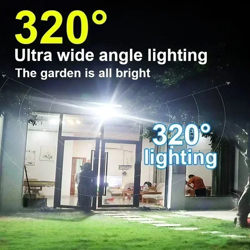 12000LM Powerful Solar Wall La - огляд і ціна Outdoor Lighting On House