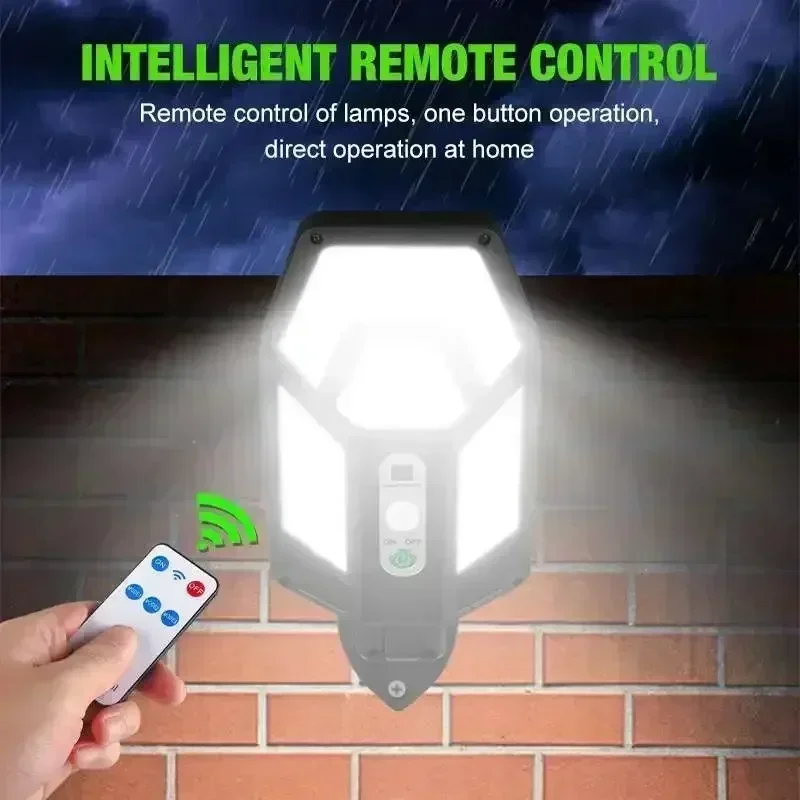 12000LM Powerful Solar Wall La - огляд і ціна Outdoor Lighting On House