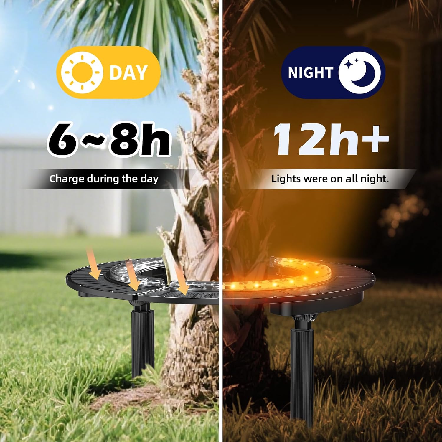 Solar Palm Tree Light Wireless - огляд і ціна Outdoor Lighting Tree