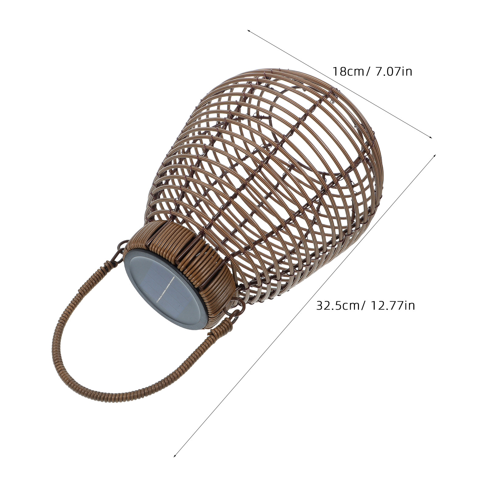 Solar Rattan Lantern Outdoor G - огляд і ціна Outdoor Lighting For Patio