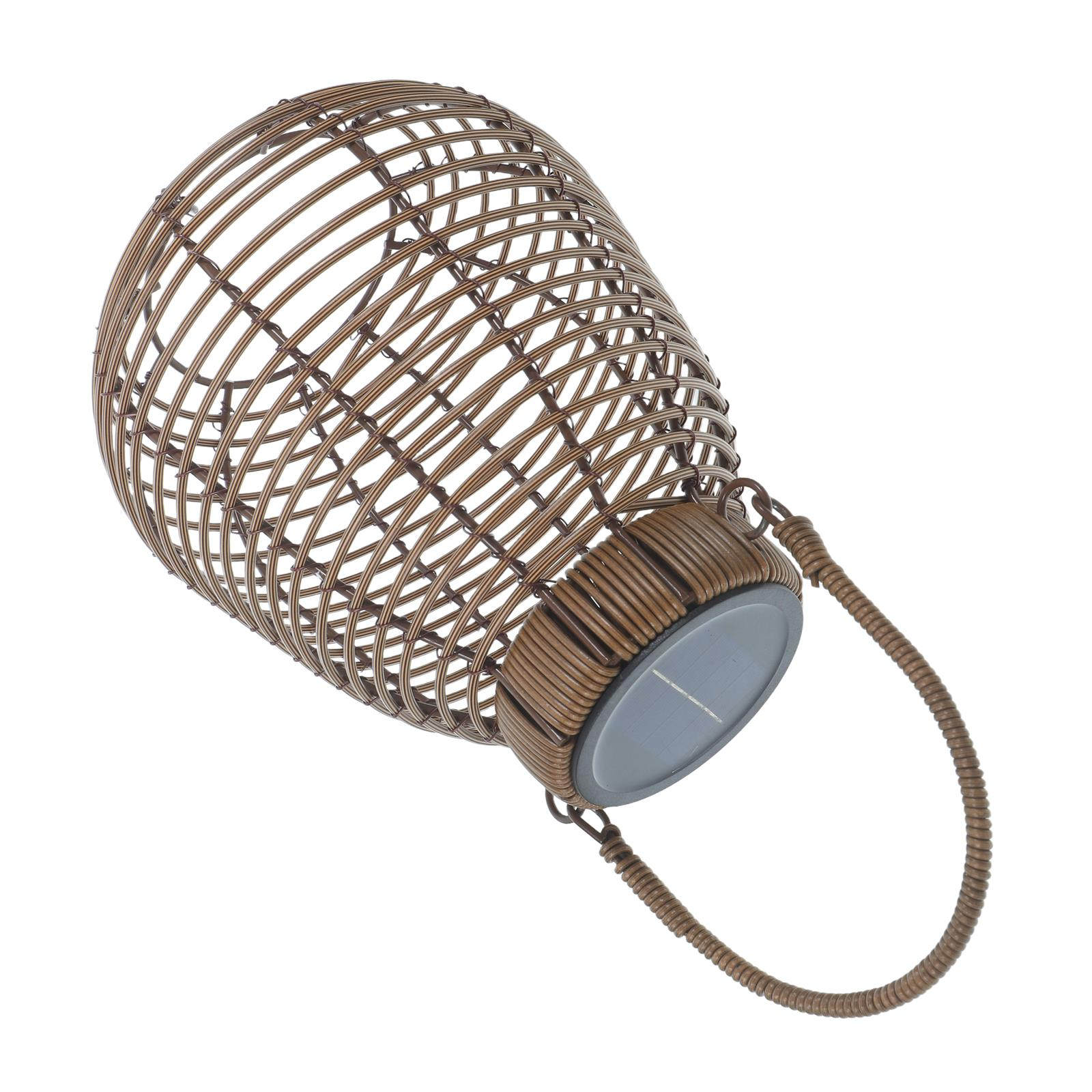Solar Rattan Lantern Outdoor G - огляд і ціна Outdoor Lighting For Patio