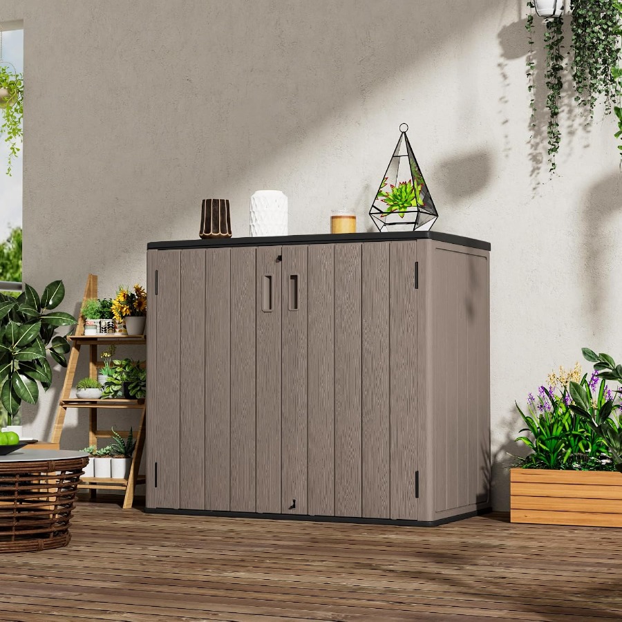 Large Outdoor Storage Box, Res - огляд і ціна Outdoor Lighting Garage