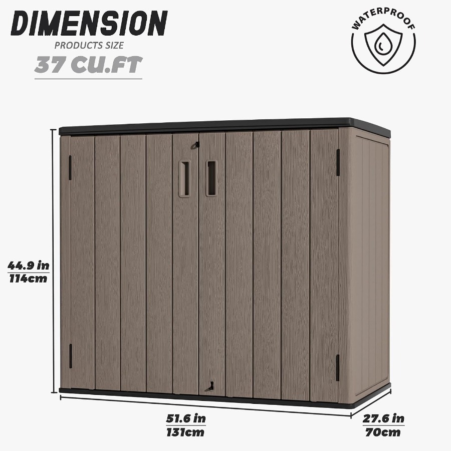 Large Outdoor Storage Box, Res - огляд і ціна Outdoor Lighting Garage