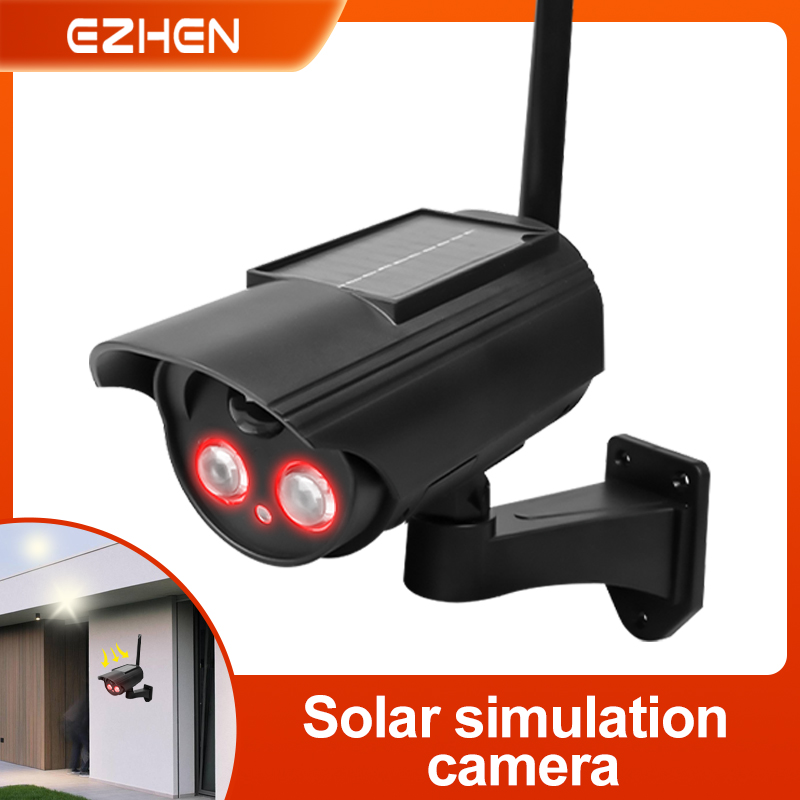 Outdoor Solar Simulation Camer - огляд і ціна Outdoor Lighting On House