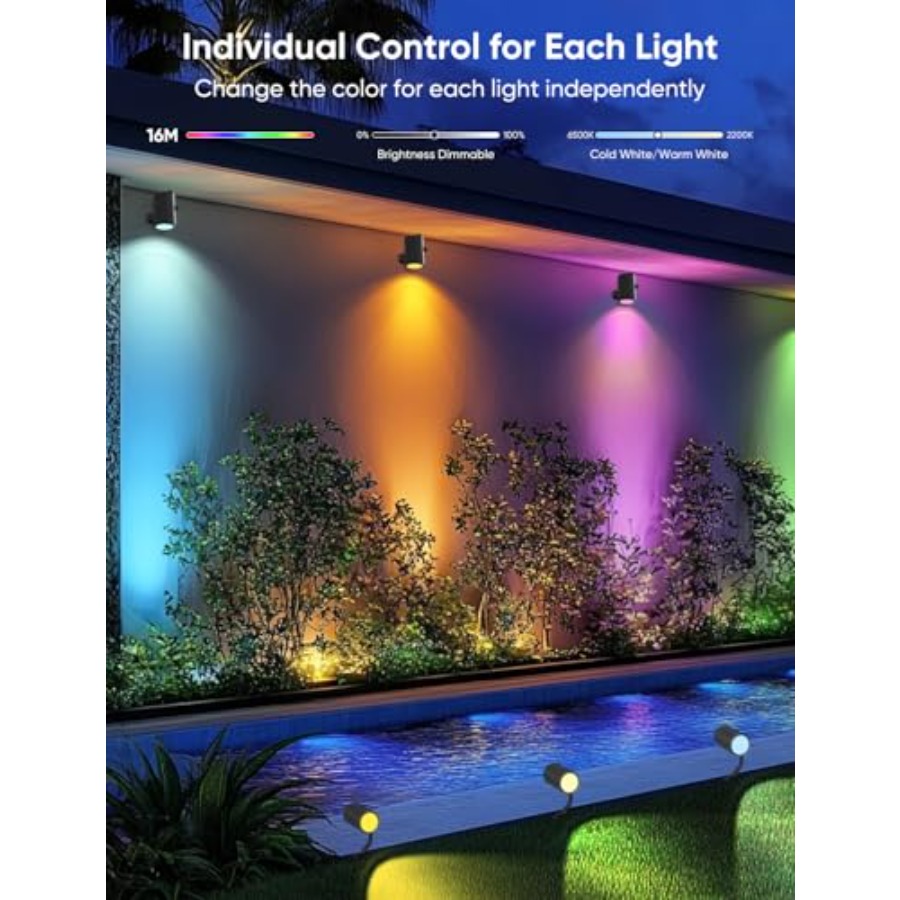 Outdoor Spot Light 600lm, Smar - огляд і ціна Outdoor Lighting Kits Low Voltage