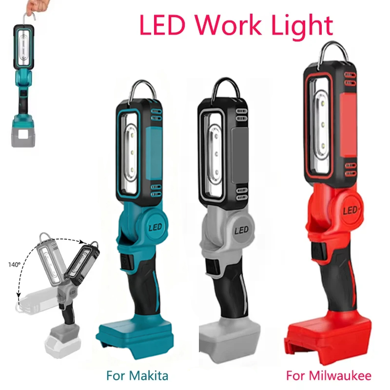 1200lm Cordless LED Work Light - огляд і ціна Outdoor Lighting Milwaukee