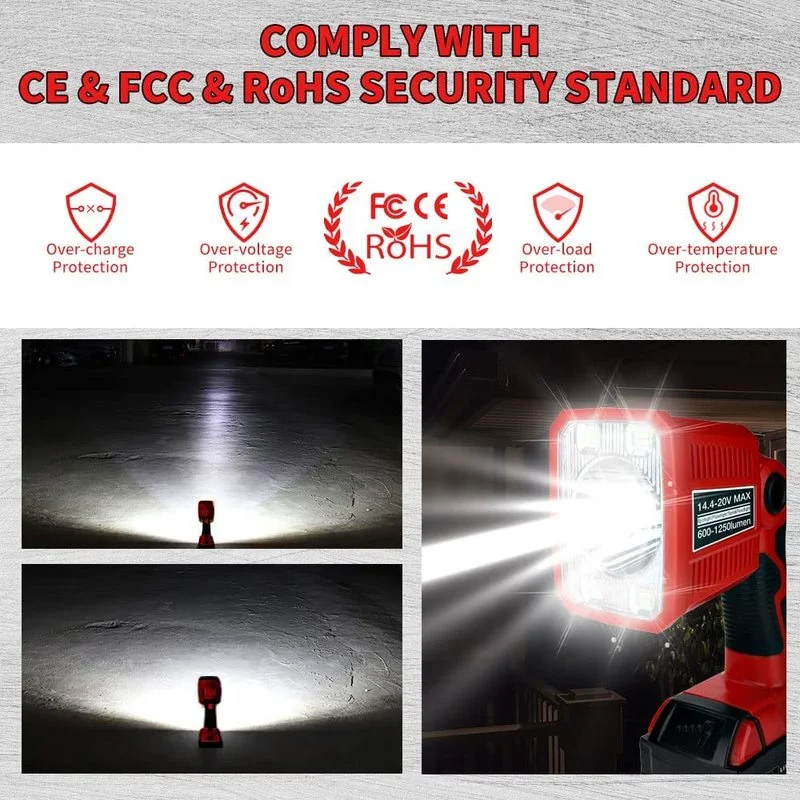 Portable LED Lamp Work Light F - огляд і ціна Outdoor Lighting Milwaukee