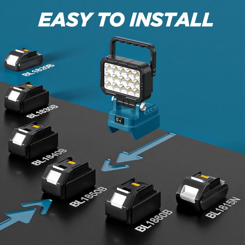 Portable Work Light Home Light - огляд і ціна Outdoor Lighting Milwaukee