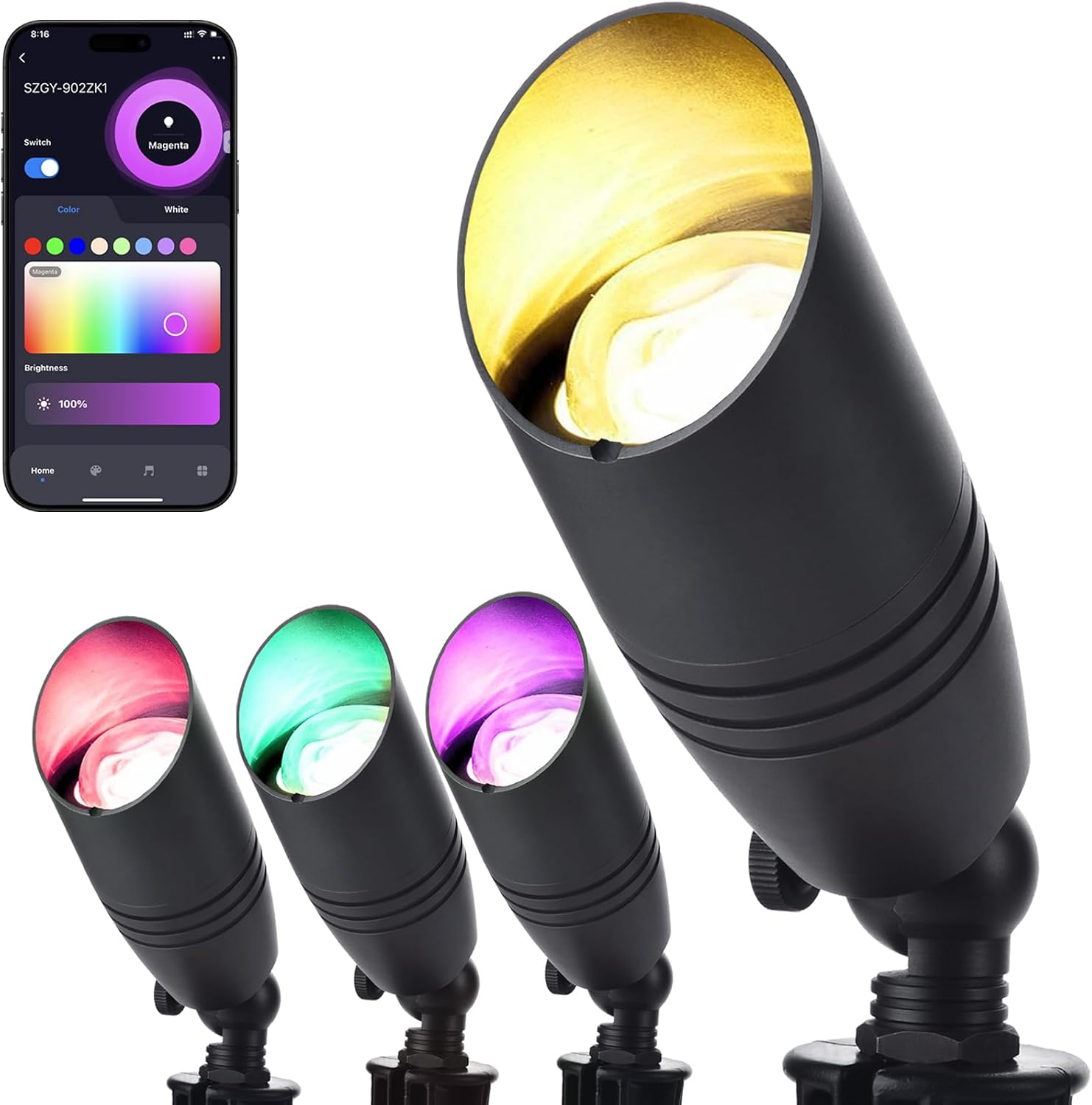 RGB Low Voltage Landscape Ligh - огляд і ціна Outdoor Lighting Kits Low Voltage