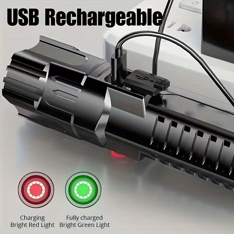 New High-power Led Flashlight  - огляд і ціна Outdoor Lighting Bollards