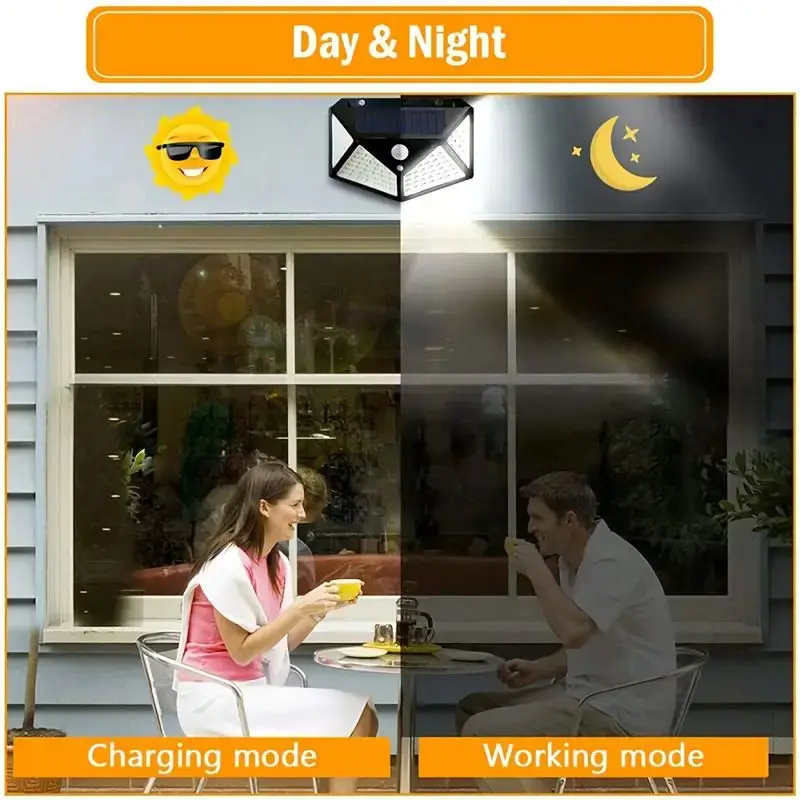 100LED Outdoor Solar Garden Li - огляд і ціна Outdoor Lighting For Patio