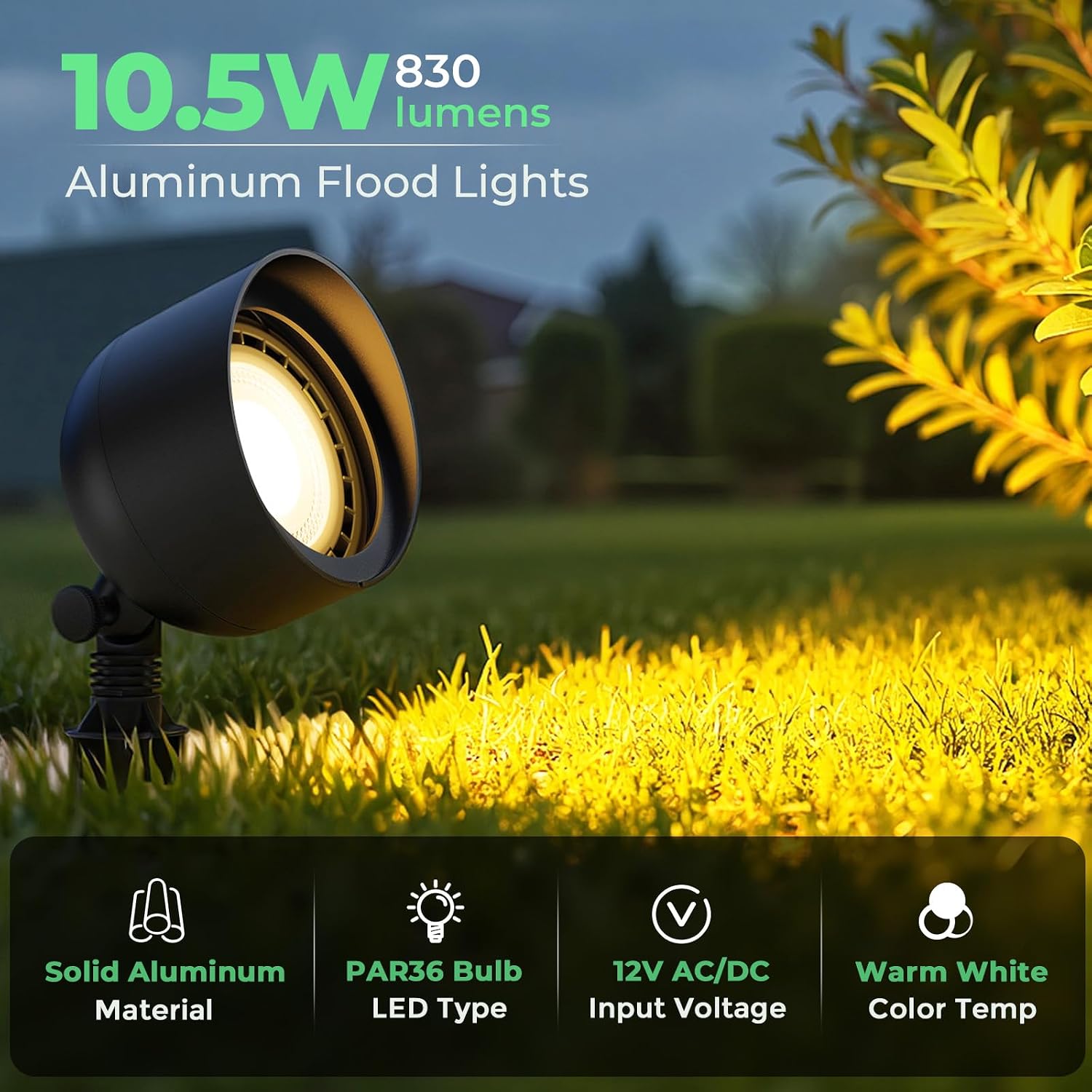 Low Voltage Landscape Led Floo - огляд і ціна Outdoor Lighting Tree