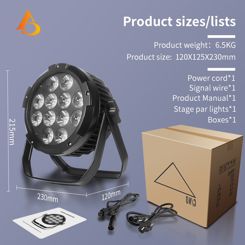 IP65 Waterproof 12X18W 6in1 Ba - огляд і ціна Outdoor Lighting On House