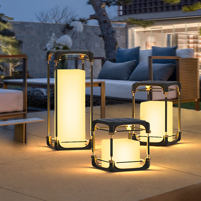 Luminous Floor Lamp Courtyard  - огляд і ціна Outdoor Lighting Garden