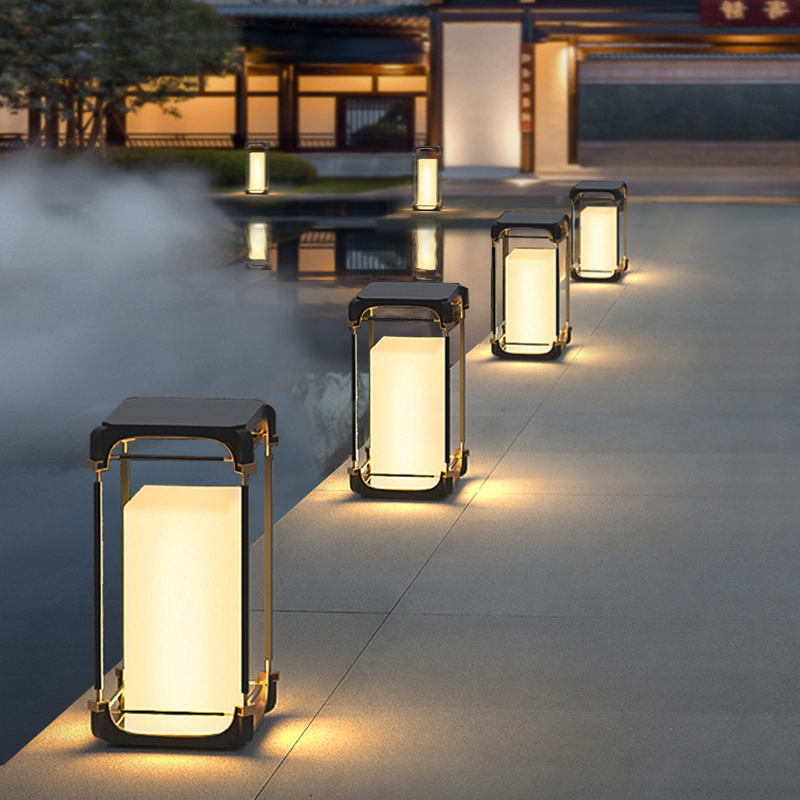 Luminous Floor Lamp Courtyard  - огляд і ціна Outdoor Lighting Garden