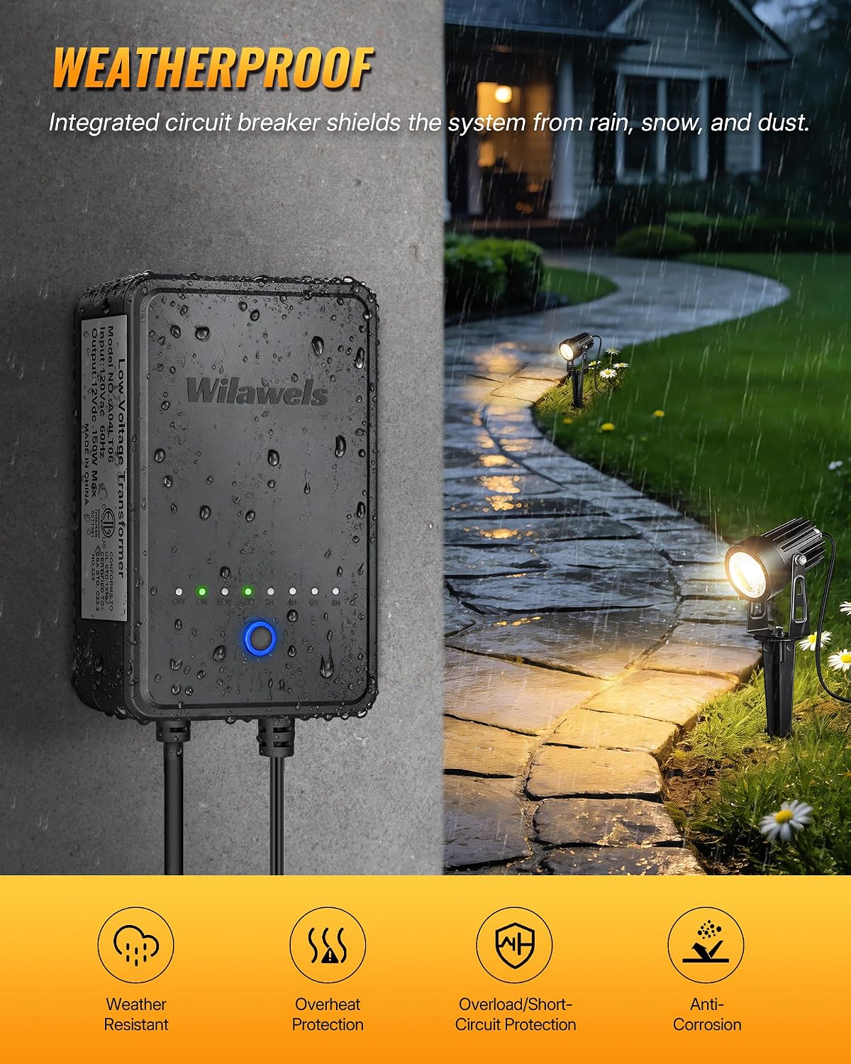 Low Voltage All-in-One LED Lan - огляд і ціна Outdoor Lighting Kits Low Voltage