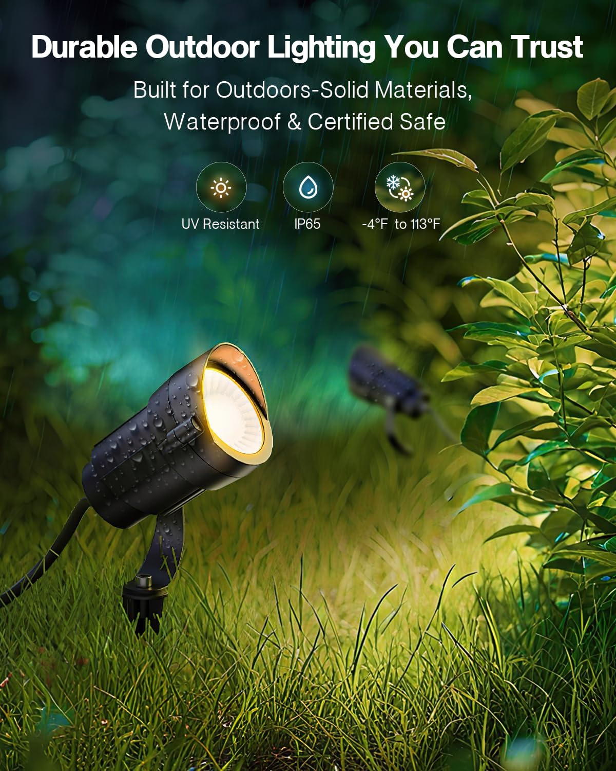 12W Landscape Lighting Kit 200 - огляд і ціна Outdoor Lighting Kits Low Voltage