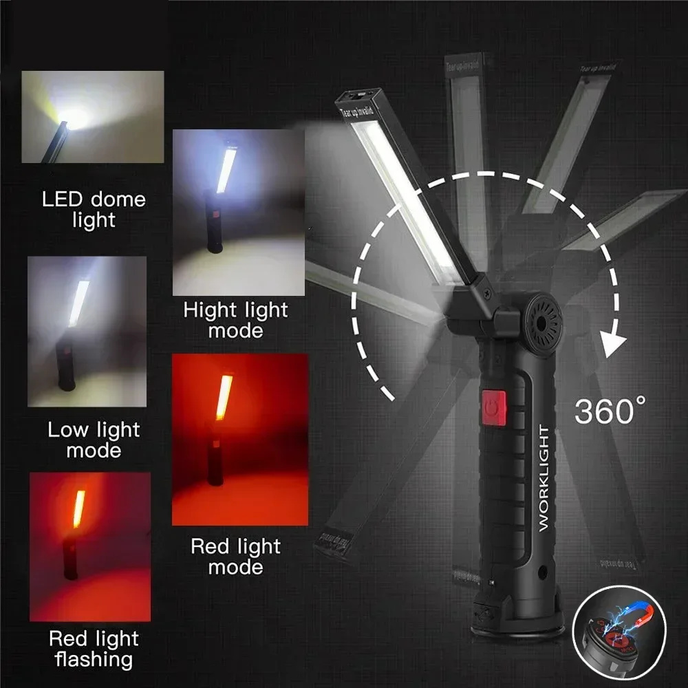 LED COB Flashlight USB Recharg - огляд і ціна Outdoor Lighting Setup