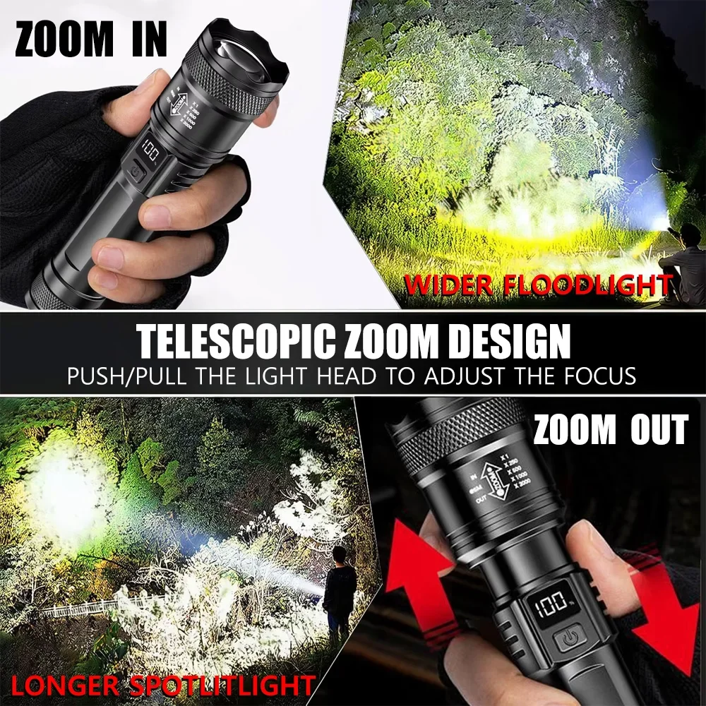 Rechargeable LED Flashlight Zo - огляд і ціна Outdoor Lighting Nearby
