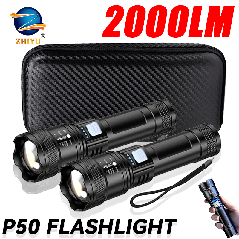 Tactical LED Flashlight 2000LM - огляд і ціна Outdoor Lighting Bollards