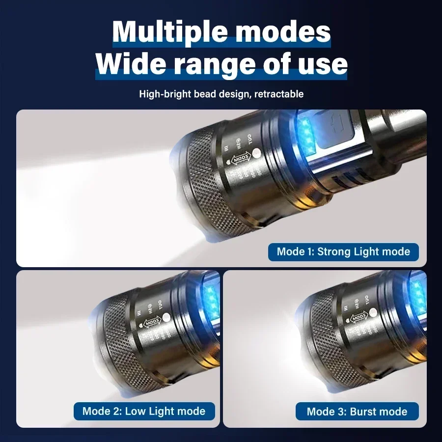Tactical LED Flashlight 2000LM - огляд і ціна Outdoor Lighting Bollards