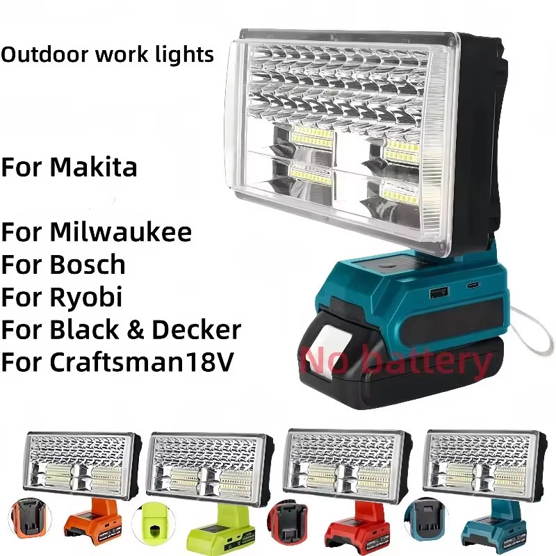 50W Outdoor Portable Work Ligh - огляд і ціна Outdoor Lighting Milwaukee