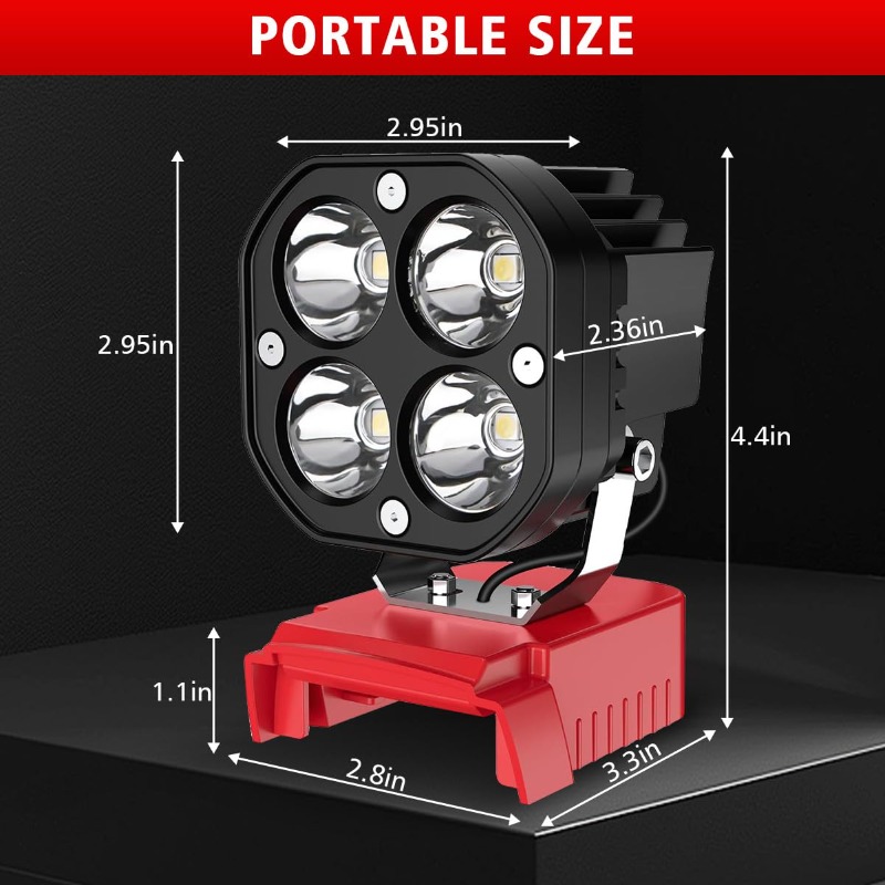 Portable Wireless Construction - огляд і ціна Outdoor Lighting Milwaukee