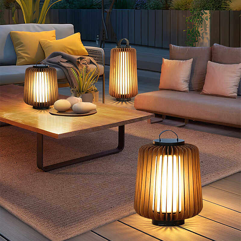 Luminous floor lamp courtyard  - огляд і ціна Outdoor Lighting Garden
