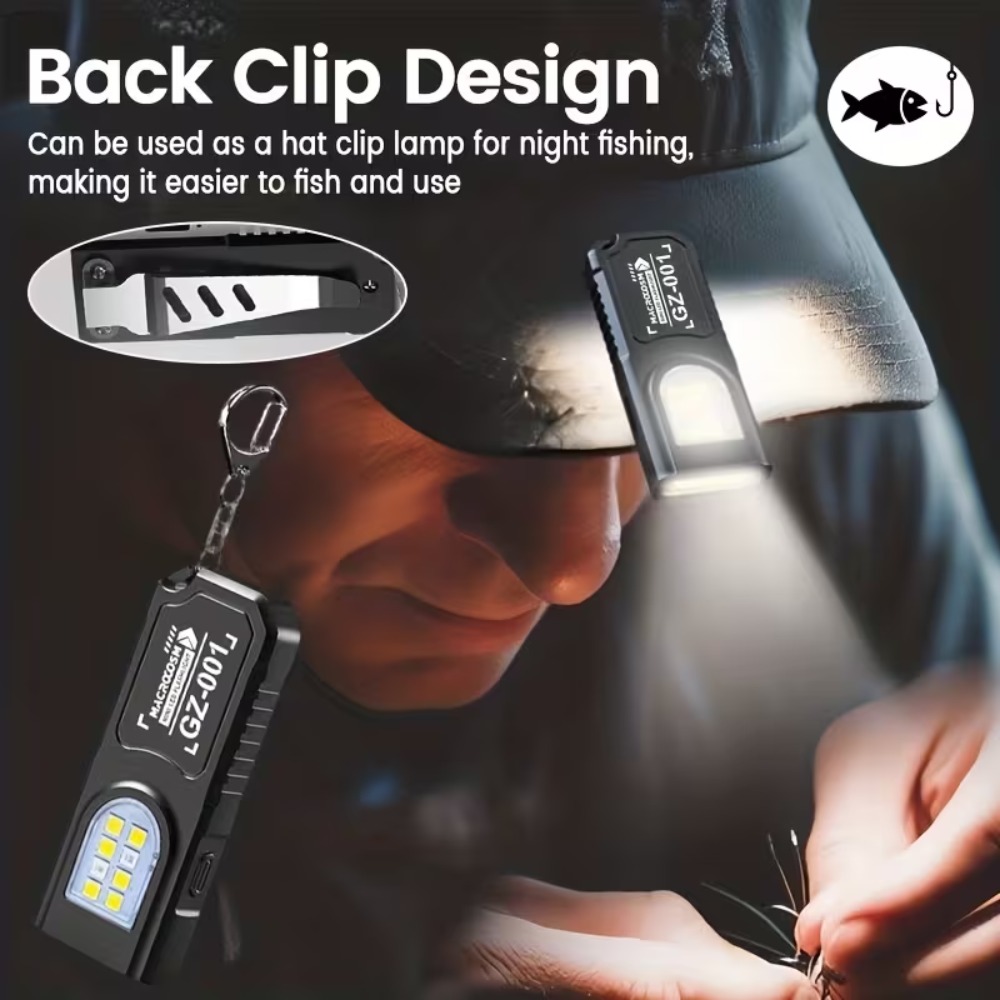 Mini COB LED Keychain Flashlig - огляд і ціна Outdoor Lighting Bollards